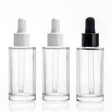 50 ml Şeffaf Silindir Omuzlu Şişe