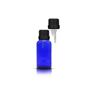 30 ml Mavi Cam Şişe / Aroma Kapaklı