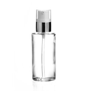 30 ml Şeffaf Silindir Losyon Pump Şişe
