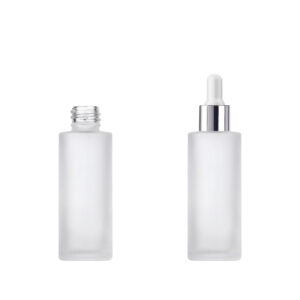 50 ml Şeffaf Silindir Omuzlu Şişe