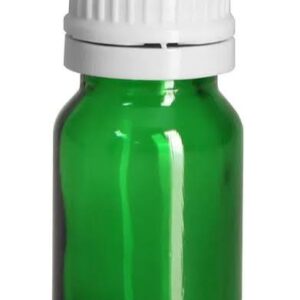 10 ml Yeşil  Cam Şişe / Aroma Kapaklı